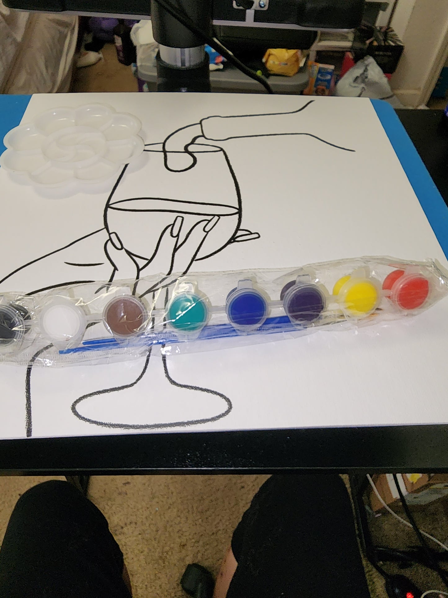Paint Canvas set